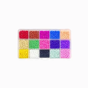 Kit de Miçangas de Vidro 4mm