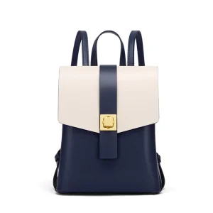 Mochila de Couro Feminina Fabi